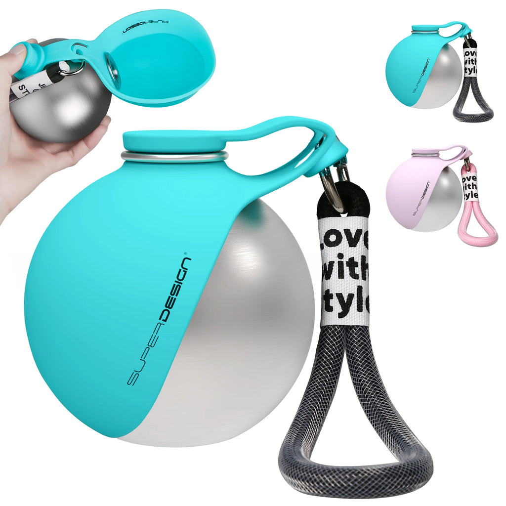 2-in-1 Dog Travel Water Bottle
