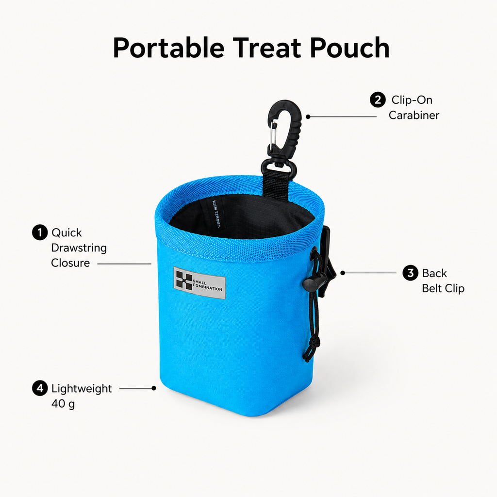 Compact Dog Training Treat Pouch