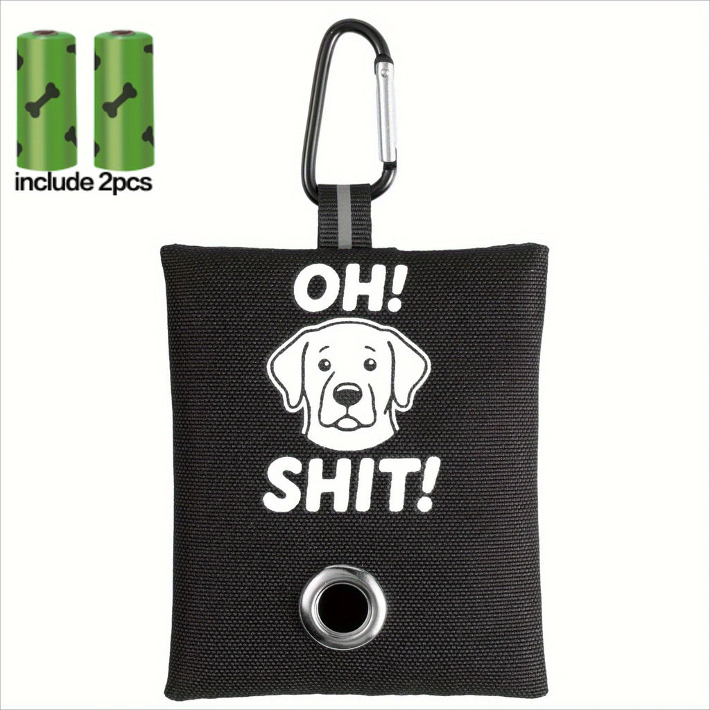 Funny “Oh Shit” Dog Poo Bag Holder