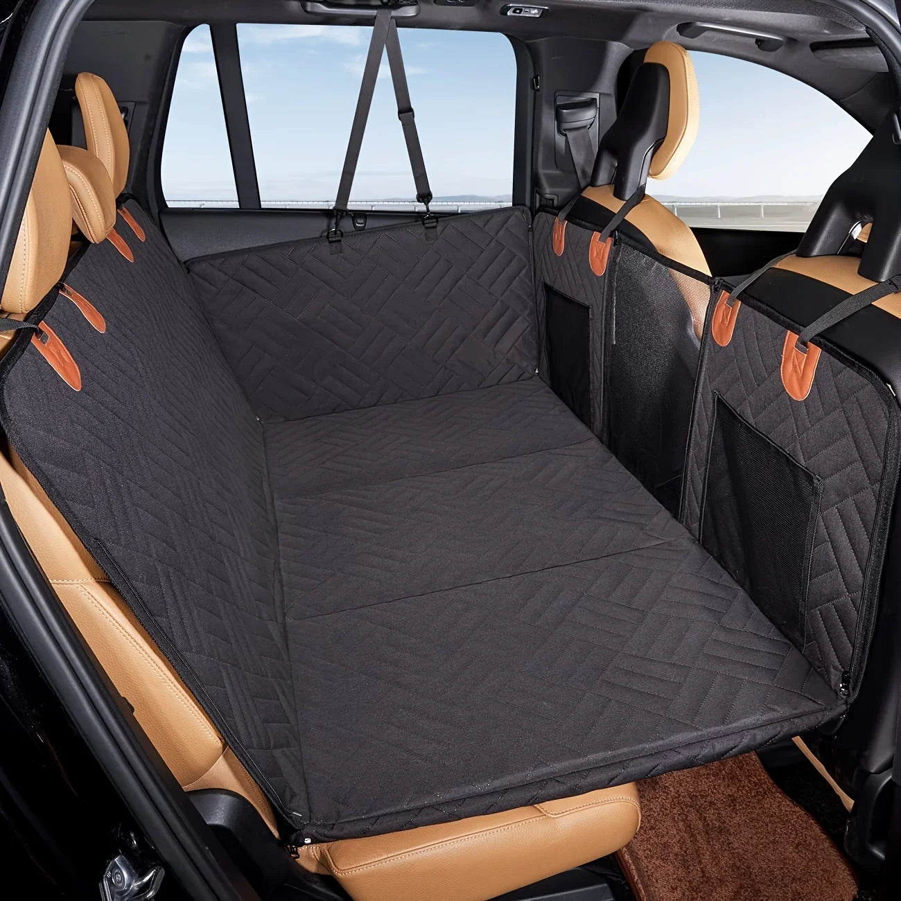 Waterproof Dog Car Seat Cover for Back Seat