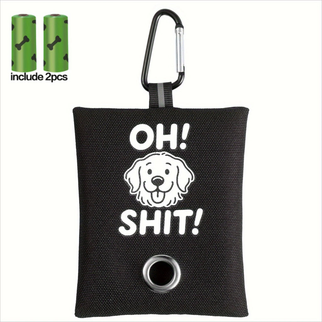 Funny “Oh Shit” Dog Poo Bag Holder