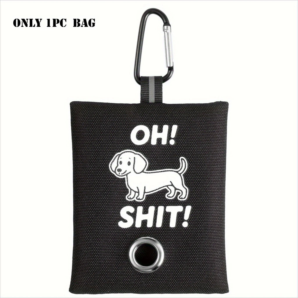 Funny “Oh Shit” Dog Poo Bag Holder