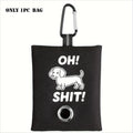 Funny “Oh Shit” Dog Poo Bag Holder