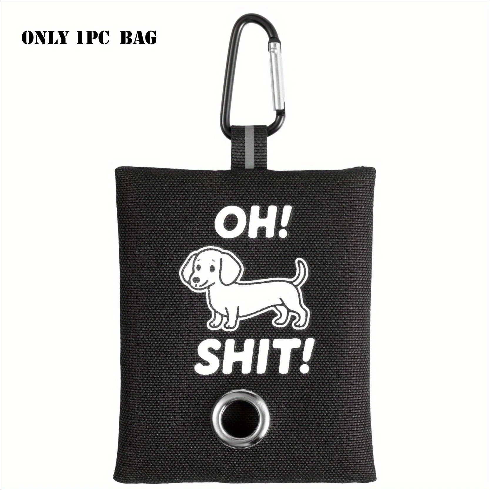 Funny “Oh Shit” Dog Poo Bag Holder