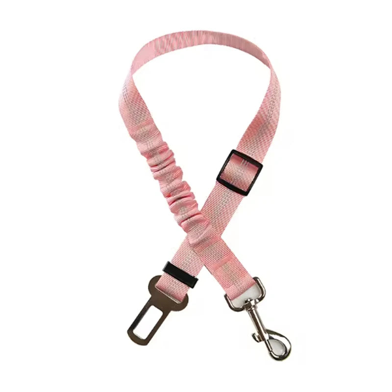 Dog Car Seat Belt with Elastic Shock Absorber
