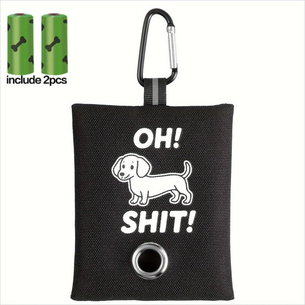 Funny “Oh Shit” Dog Poo Bag Holder