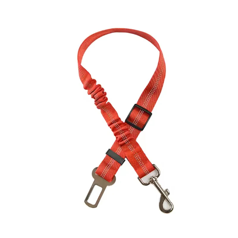 Dog Car Seat Belt with Elastic Shock Absorber