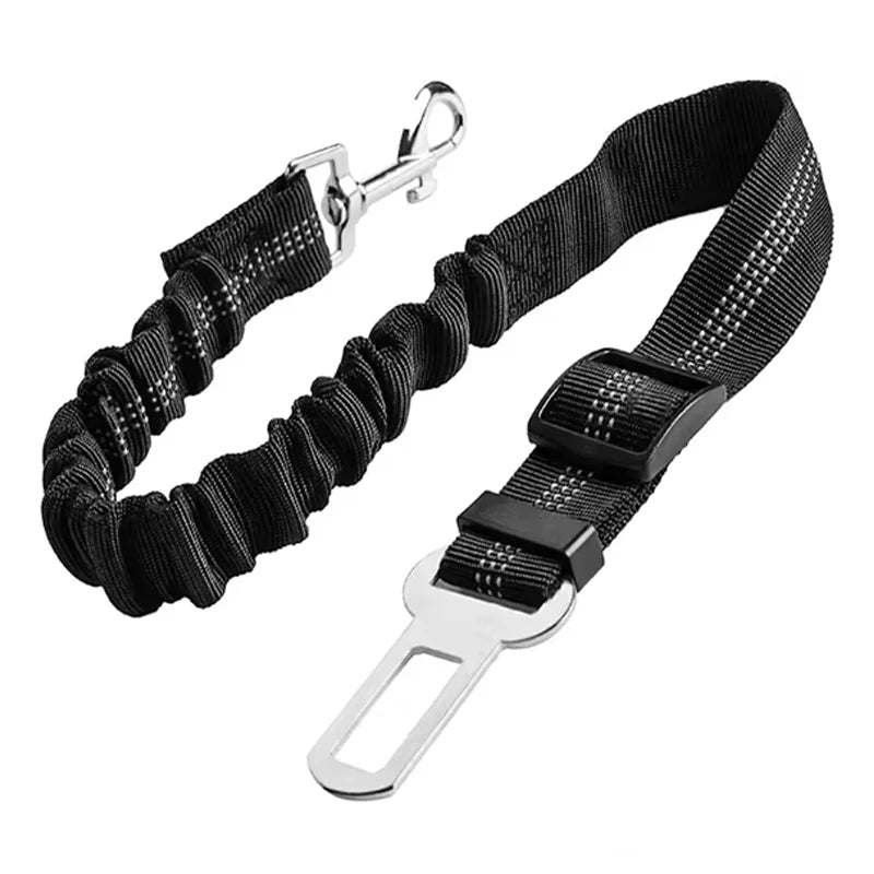 Dog Car Seat Belt with Elastic Shock Absorber