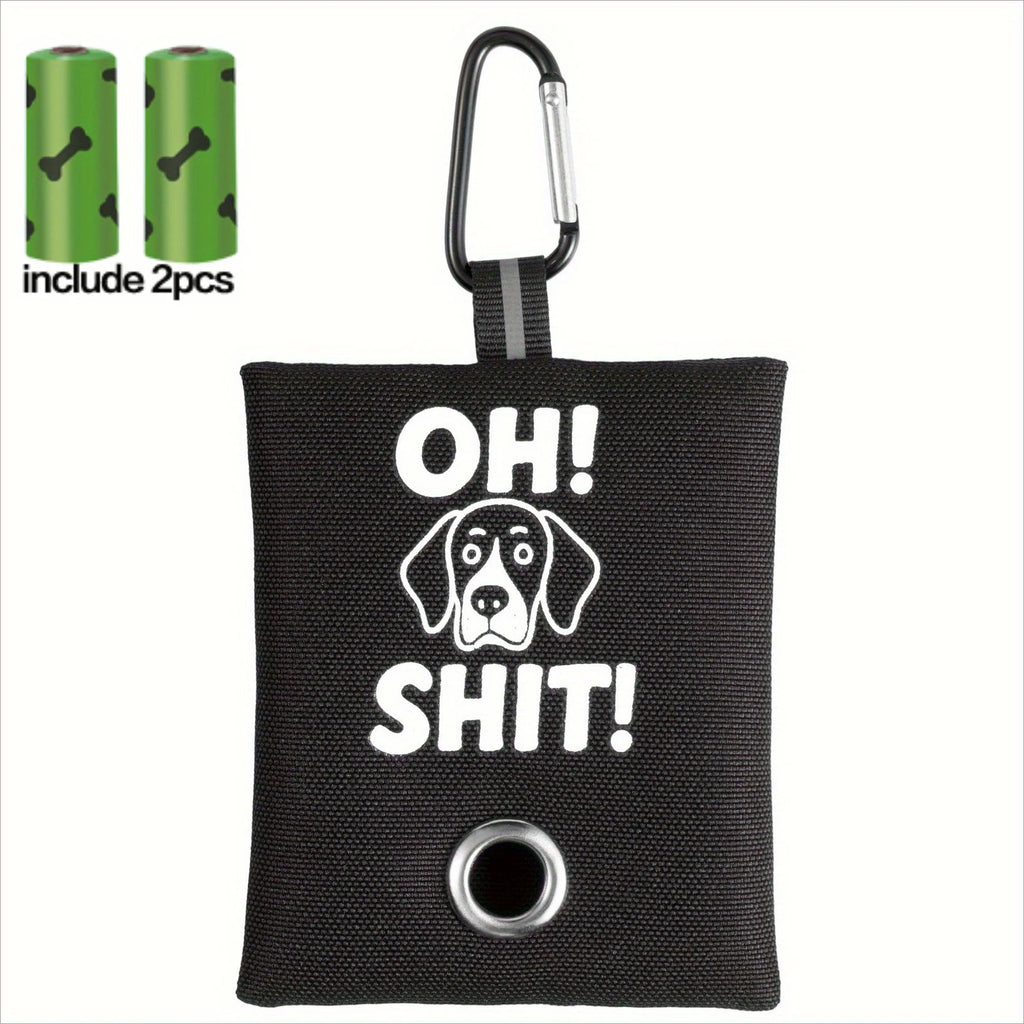 Funny “Oh Shit” Dog Poo Bag Holder