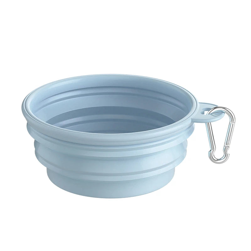 Pastel Collapsible Dog Travel Bowl