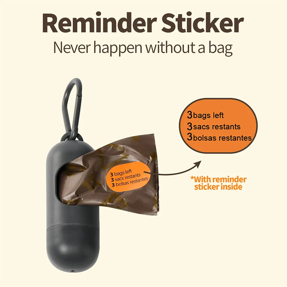 Coffee Scented Dog Poo Bag Rolls