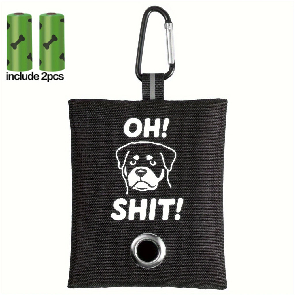 Funny “Oh Shit” Dog Poo Bag Holder