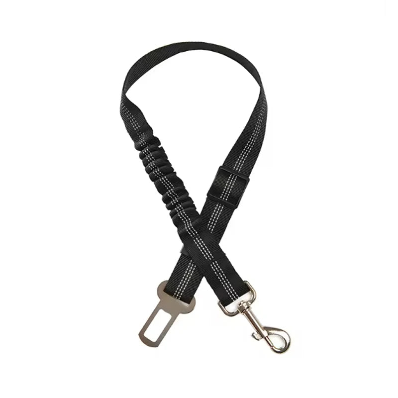 Dog Car Seat Belt with Elastic Shock Absorber