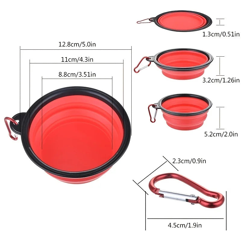 Collapsible Dog Travel Bowl