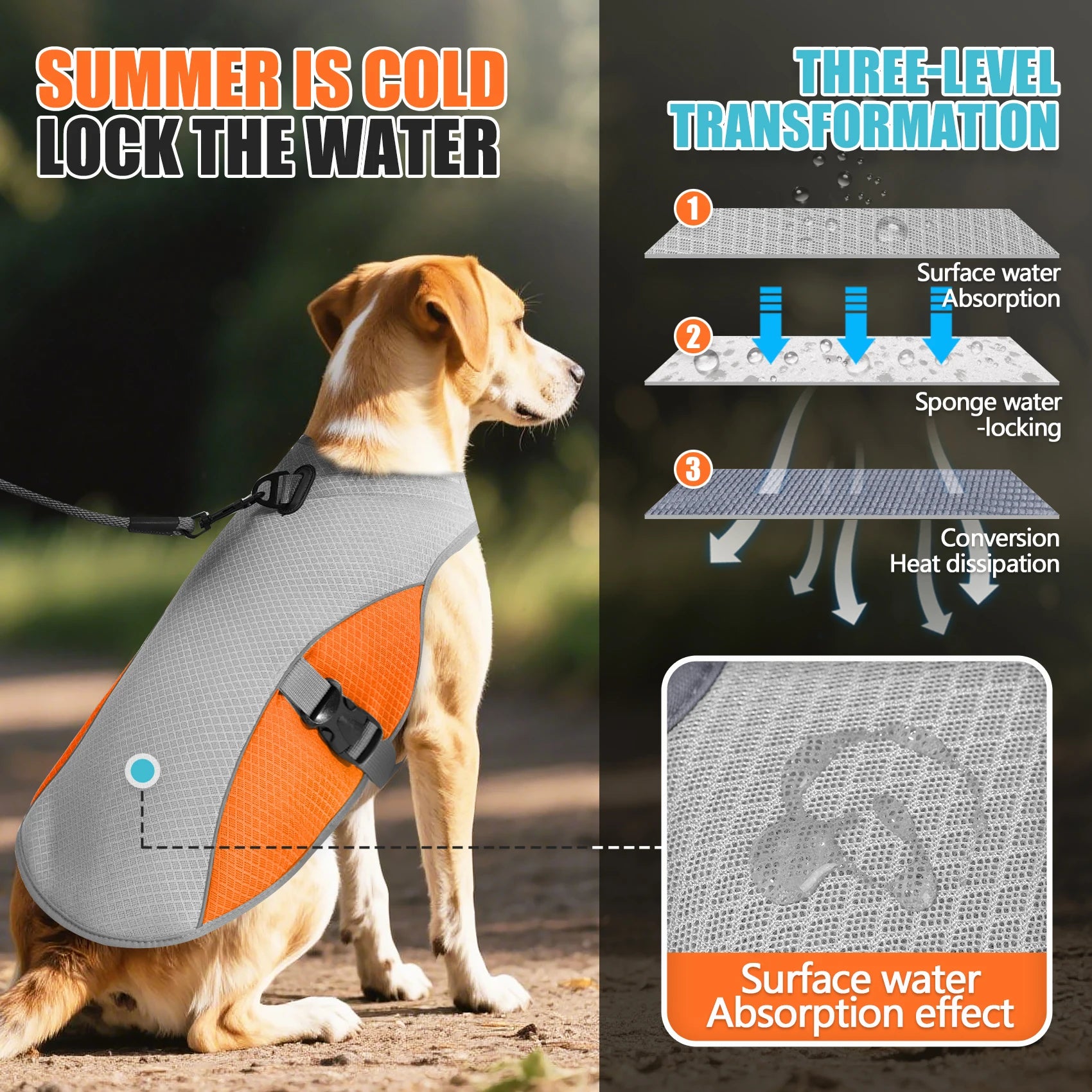 Dog Cooling Vest Harness