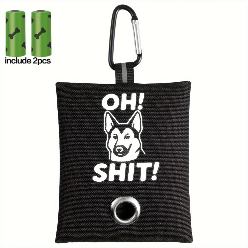 Funny “Oh Shit” Dog Poo Bag Holder
