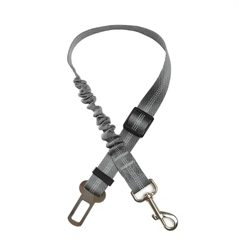 Dog Car Seat Belt with Elastic Shock Absorber