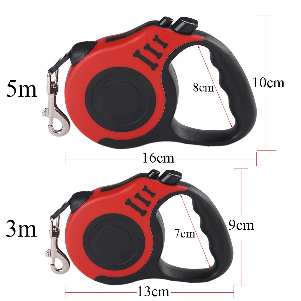 Retractable Dog Lead 3m/5m for Small Dogs