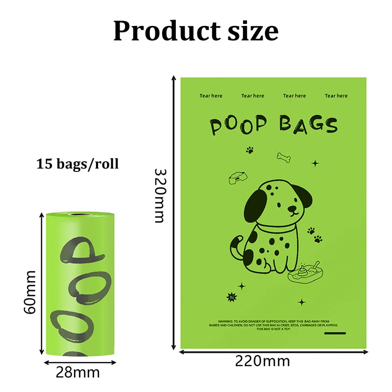 Lavender Scented Dog Poo Bags with Holder