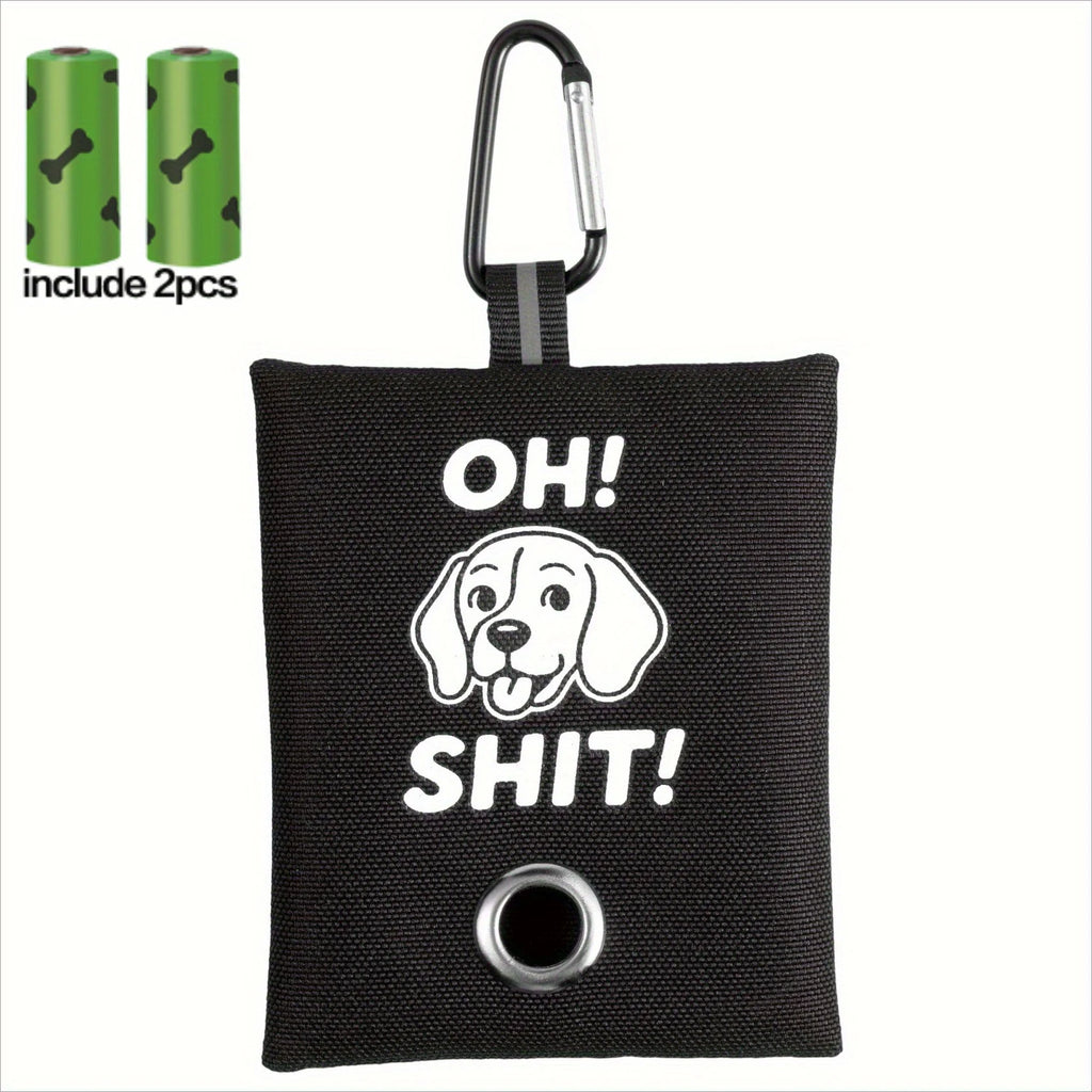 Funny “Oh Shit” Dog Poo Bag Holder