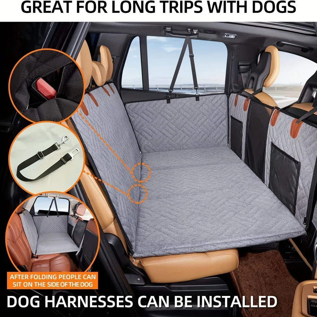 Waterproof Dog Car Seat Cover for Back Seat